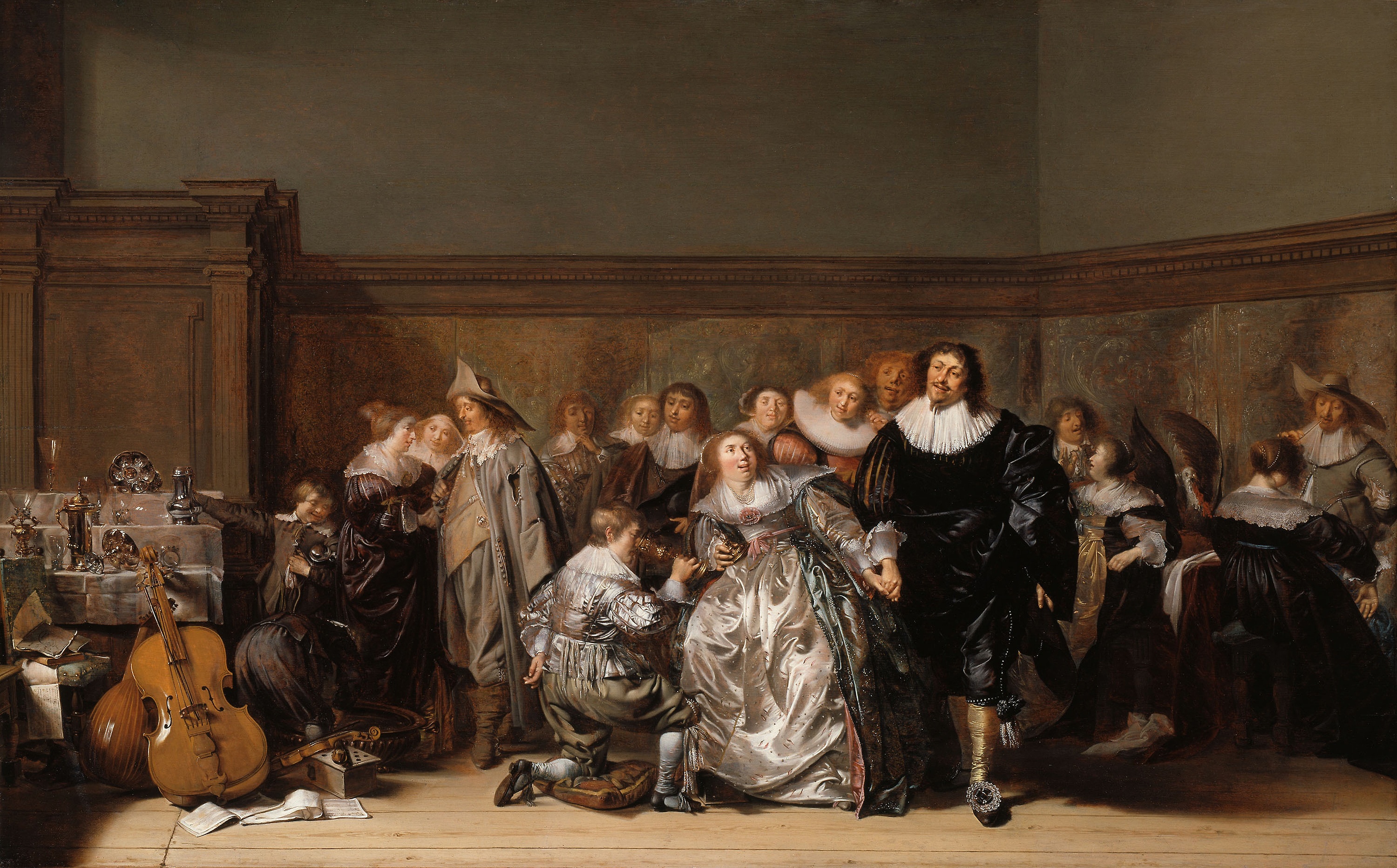 Pieter Codde- 1632-58.8 cmx92.7 cm